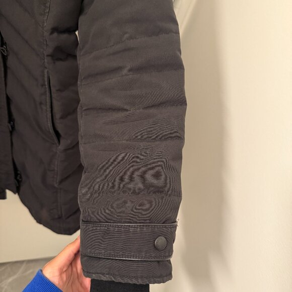Canada Goose Small 'Lorette' Hooded Down Parka with Genuine Coyote Fur Trim - Picture 6 of 9